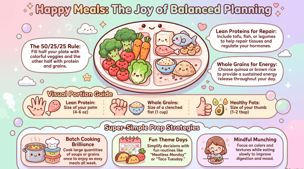 Weekly Meal Plan for Balanced Nutrition: 7 Tips 2 Healthy Meal Planning Guide edited Meal Plan