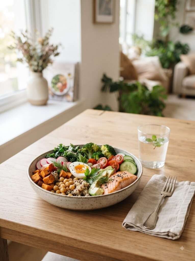 Welcome to ReviveLyf 2 Wholesome meal on wooden table 202608171101 reviving health